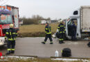 Oö: Fahrer bei Brand in einem Klein-Lkw in Wels verletzt