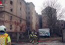 D: Wieder Brand in ehemaliger Mälzerei in Niedersedlitz in Dresden