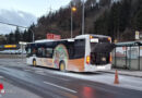 Stmk: Rauchgasverletzter Lenker bei Kabelbrand an Linienbus in Kapfenberg