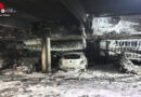 Schweiz: Feuer zerstört vier Fahrzeuge in Tiefgarage in Neuhausen, Gebäude wegen Rauch evakuiert