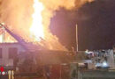 Schweiz: Unbewohntes Wohnhaus stand in Courlevon in Flammen