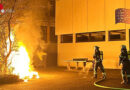 D: Mülleimerbrand am Anne-Frank-Gymnasium in Werne