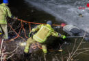 Bayern: Feuerwehr in Übersee trainiert die Rettung von Eisflächen