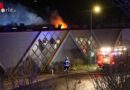Oö: Alarmstufe II bei Feuer in Betrieb in Grünburg