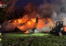 D: Über 100 Strohballen in Flammen → unruhiger Jahreswechsel für die Hattinger Feuerwehr