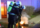 Nö: Rascher Einsatz verhindert Vollbrand einer Müllinsel in Wiener Neustadt