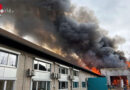 Schweiz: Großbrand in Recyclingfirma in Kaiseraugst