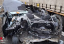 D: Pannenauto auf der A 7 von Lkw erfasst → vier Verletzte bei Walsrode, hoher Aufwand für Eingeklemmten