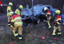 Schweiz: Dramatischer Unfall A4 bei Küssnacht → Lenker nach Feuer in kritischem Zustand
