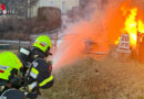 Ktn: Gartenhütten- & Fahrzeugbrand in Millstatt