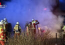 Bayern: Brennender Christbaum setzt Papiertonne in Tittmoning in Brand