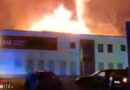 D: Millionenbrand im Feuerwehrhaus Treffurt im Wartburgkreis