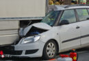 Sbg: Pkw-Lkw-Auffahrunfall auf der A 10 bei Hallein