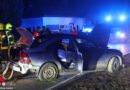 Oö: Lenker verlor bei Chaosfahrt sämtliche Autoteile und sogar seine Hose