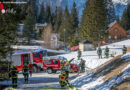 Oö: Übung im alpinen Gelände → Abschnittsübung mit Kettenpflicht auf der Hutterer Höss