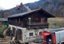Oö: Neuerlich Kaminbrand neben Heustadel im Hochtraxleck in Bad Ischl