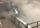 Stmk: Fahrzeugbrand in Stahlwerk in Graz