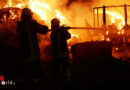 D: Scheunenbrand neben der ehemaligen JVA „Salinenmoor“ in Celle → Asbest und schwierige Wasserversorgung