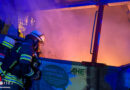 D: Heimmelderalarm und 2x brennende Altpapiercontainer in Gevelsberg