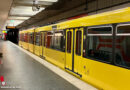 D: Mann klemmt in Mülheim a.d. Ruhr zwischen U-Bahn-Waggon und Bahnsteigkante