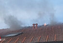 Bayern: Dachstuhlbrand auf landwirtschaftlichen Anwesen in Traunreut
