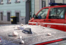 Oö: Größere Teile einer Stuckfassade an Gebäude in Wels abgestürzt