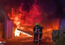 D: Garage in Bergheim in Flammen