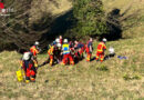 D: Verunfallte Wanderin auf dem Michaelsberg in Bruchsal gerettet