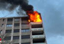 Schweiz: Brand in Hochhaus in Cham → Bewohnerin verletzt, 30 Menschen evakuiert