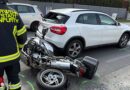 Nö: Motorrad prallt auf B 60 in Ebenfurth auf Pkw