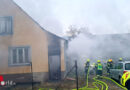 Bgld: Brennendes Wohngebäude in Andau → etwa 75 Feuerwehrleute im Einsatz