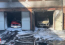 D: Feuer bei der Feuerwehr Frankenstein zerstört zwei Fahrzeuge
