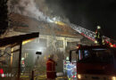 Schweiz: Mehrstündiger Einsatz bei Dachstuhlbrand an Wohnhaus in Gebenstorf