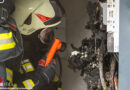 Oö: Rauchentwicklung an Trafo-Station → Feuerwehr Gramastetten im Einsatz