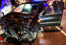 Nö: Autolenker nach Unfall bei Maria Anzbach über Kofferraum aus Pkw befreit