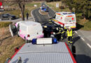 Bgld: Verletzte Person bei Kollision auf der Kreuzung in Neusiedl bei Güssing