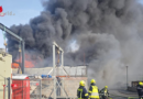 Bgld: Vollbrand einer Lagerhalle in Purbach
