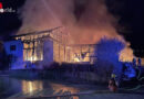 Schweiz: Feuer zerstört Stall und Wohnhaus in Riom