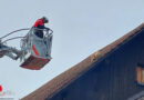 Schweiz: Büsi im Schneefänger → Feuerwehr rettet Vierbeiner vom Dach