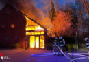 D: Feuer bedroht Seniorenwohnanlage in Aurich