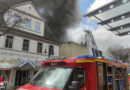 D: Zwei Tote bei Dachstuhlfeuer in der Innenstadt von Walsrode
