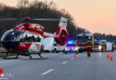 D: Auffahrunfall auf BAB 5 in Bruchsal → Schwerverletzter in Klein-Lkw eingeschlossen