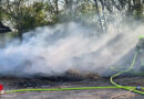 D: Brand eines Strohlagers in Pulheim