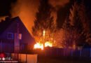 D: Schuppenbrand in Hanstedt drohte auf Wohnhaus überzugreifen