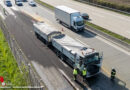 Oö: Lkw-Auffahrunfall auf der A 1 bei Asten