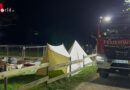 Nö: Zeltbrand bei Mittelalterlager in Purgstall fordert 14 Verletzte