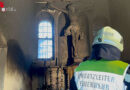 Nö: Bei Bauarbeiten-Beginn rußträchtiges Feuer in der Kirche von Münichreith entdeckt
