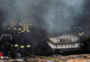 Oö: Acht Feuerwehren zu Garagenbrand in Neumarkt im Mühlkreis alarmiert