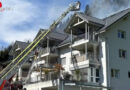Schweiz: Evakuierung bei Dachstuhlbrand eines Mehrfamilienhauses in Signau