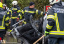 Oö: Sattelauflieger touchiert mit Heck auf B 38 einen Pkw → 14-Jährige tödlich verletzt